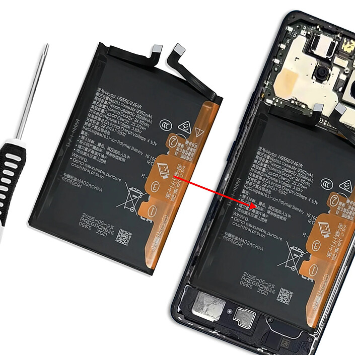 Avis Clappio Batterie 6600mAh pour Honor Magic 7 Lite Compatible avec HB556794EIW