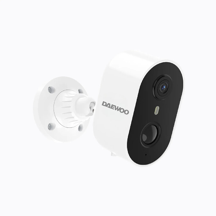 Daewoo W503 – Caméra de Surveillance Extérieure WiFi Sans Fil – Full HD 1080p – Batterie Rechargeable – Détection de Mouvement – Vision Nocturne