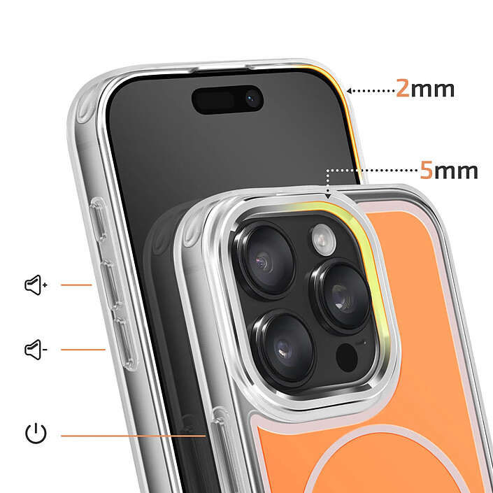 Avis Avizar Coque MagSafe pour iPhone 16 Pro Protection Bi-matière Ultra Renforcé