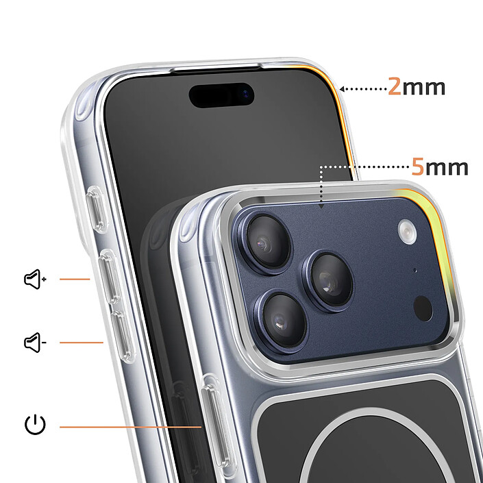Avis Avizar Coque MagSafe pour iPhone 17 Pro Protection Bi-matière Ultra Renforcé