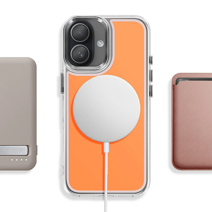 Avizar Coque MagSafe pour iPhone 17 Protection Bi-matière Ultra Renforcé pas cher