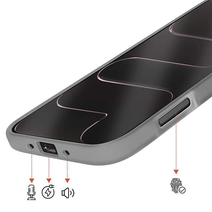 Acheter Avizar Coque MagSafe pour iPhone iPhone Air Protection Bi-matière Dos Rigide