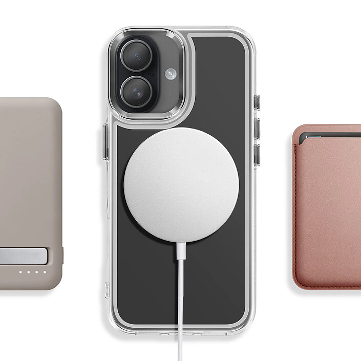 Avizar Coque MagSafe pour iPhone 17 Protection Bi-matière Ultra Renforcé pas cher