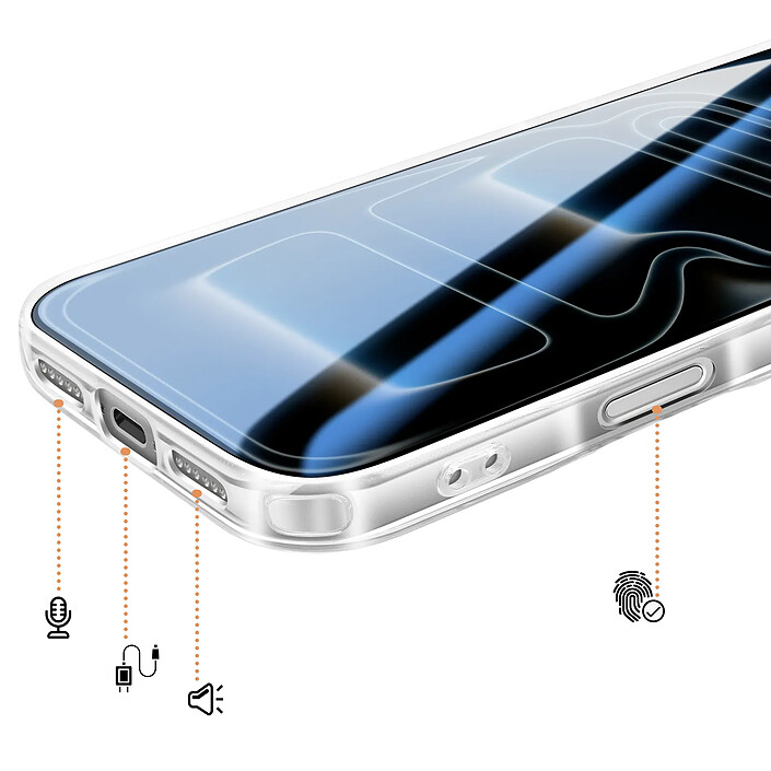 Acheter Avizar Coque MagSafe pour iPhone 17 Pro Protection Bi-matière Ultra Renforcé