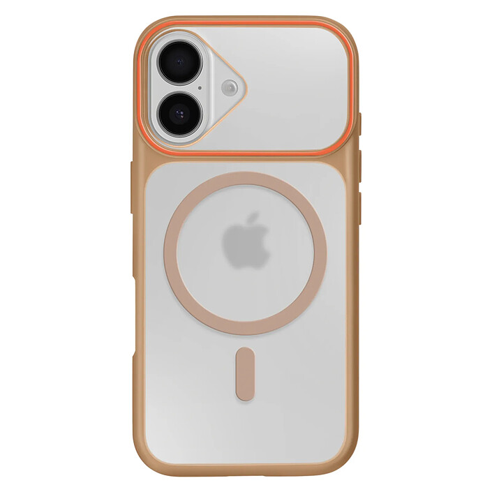 Avizar Coque MagSafe pour iPhone 16 Protection Bi-matière Dos Rigide
