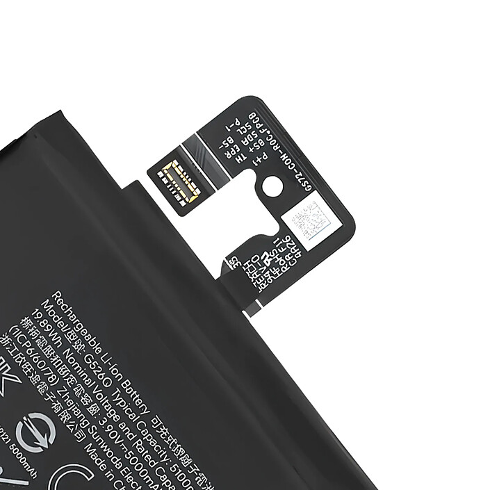 Acheter Clappio Batterie 5100mAh pour Google Pixel 9a Remplace le modèle G526Q Noir