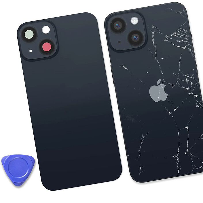 Acheter Clappio Cache Batterie pour iPhone 14 avec Adhésif et Module MagSafe Intégré Noir