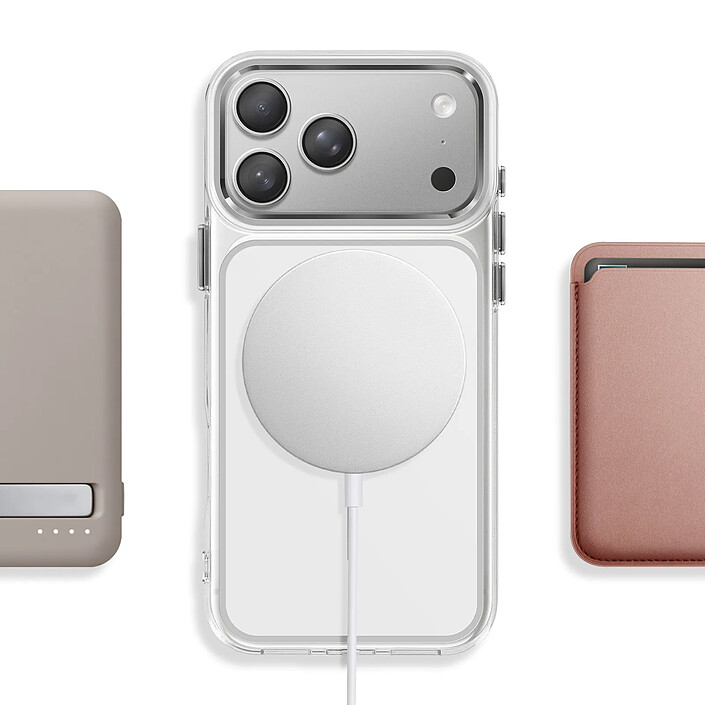 Avizar Coque MagSafe pour iPhone 17 Pro Protection Bi-matière Ultra Renforcé pas cher