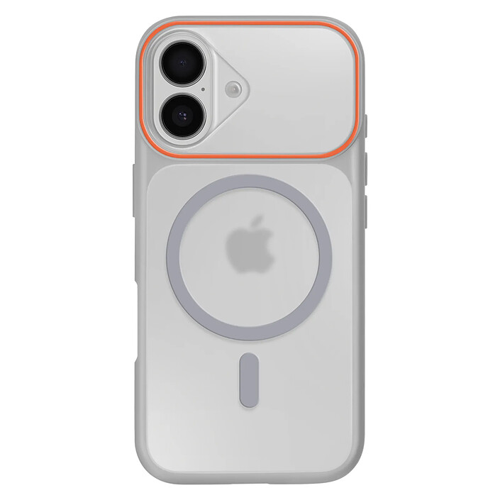Avizar Coque MagSafe pour iPhone 17 Protection Bi-matière Dos Rigide