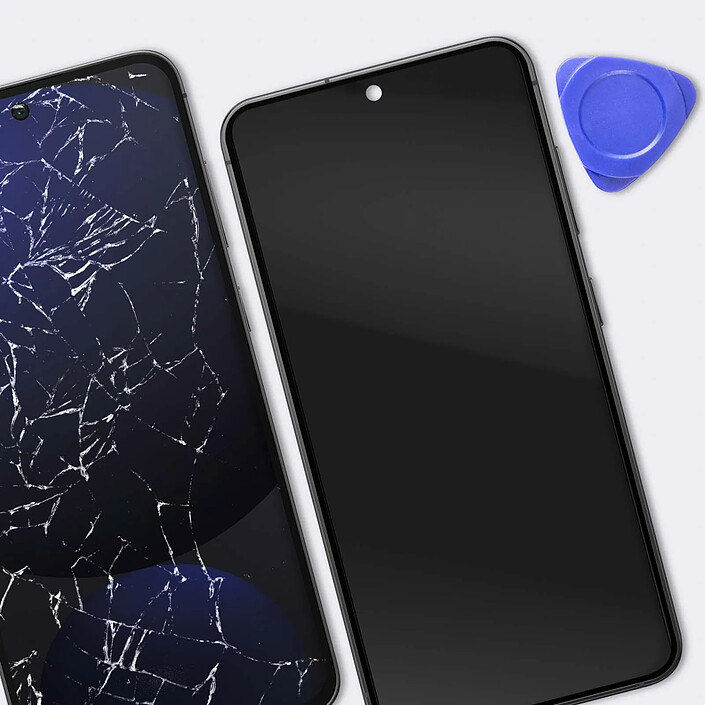 Acheter Clappio Écran Complet OLED pour Samsung Galaxy S24 FE avec Vitre Tactile et Châssis Noir