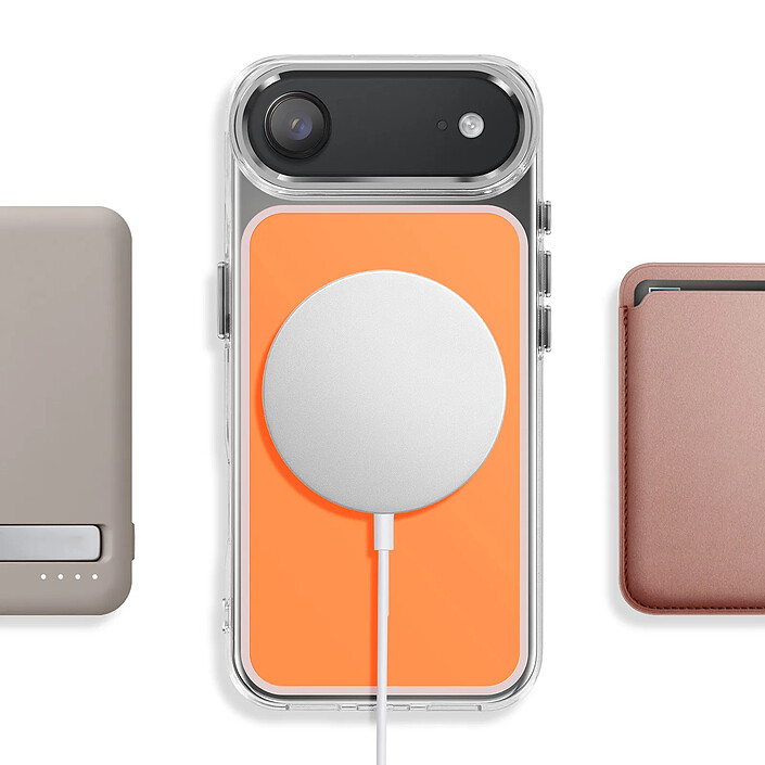 Avizar Coque MagSafe pour iPhone Air Protection Bi-matière Ultra Renforcé pas cher
