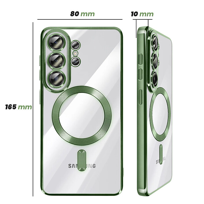 Avis Avizar Coque pour Galaxy S26 Ultra Compatible MagSafe avec Contour Chromé