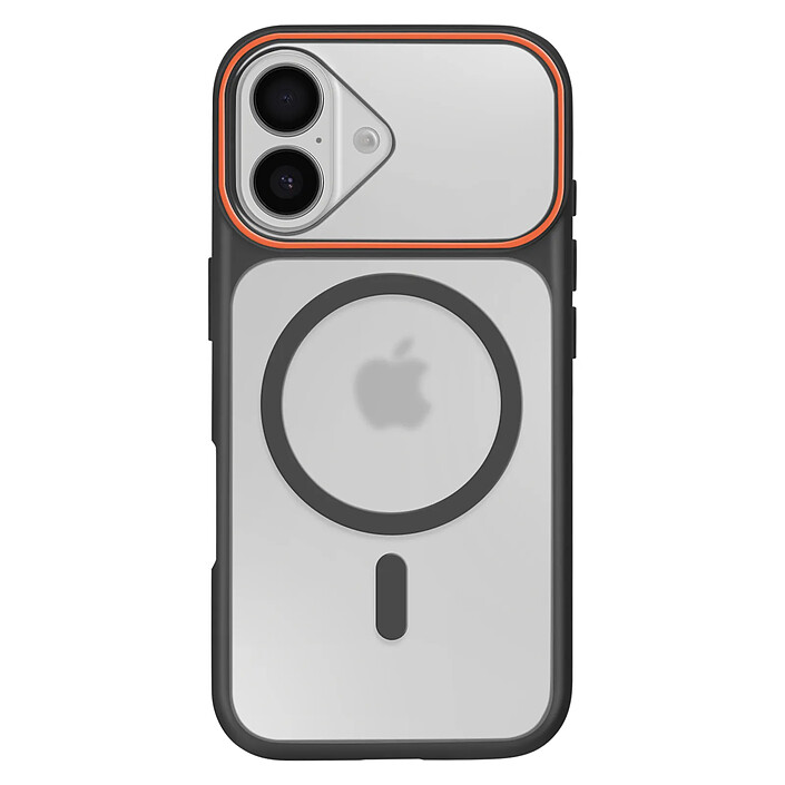 Avizar Coque MagSafe pour iPhone 16 Protection Bi-matière Dos Rigide