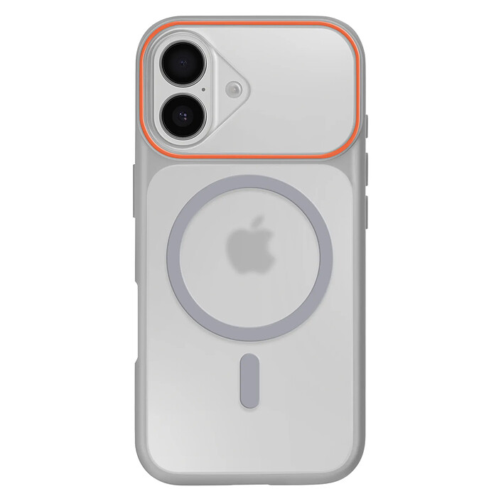 Avizar Coque MagSafe pour iPhone 16 Protection Bi-matière Dos Rigide