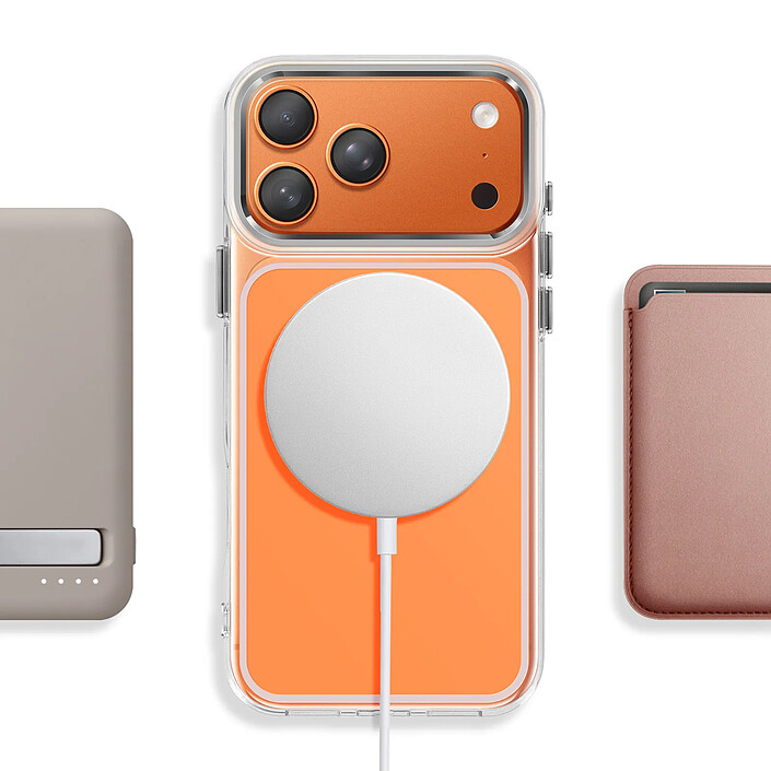 Avizar Coque MagSafe pour iPhone 17 Pro Protection Bi-matière Ultra Renforcé pas cher