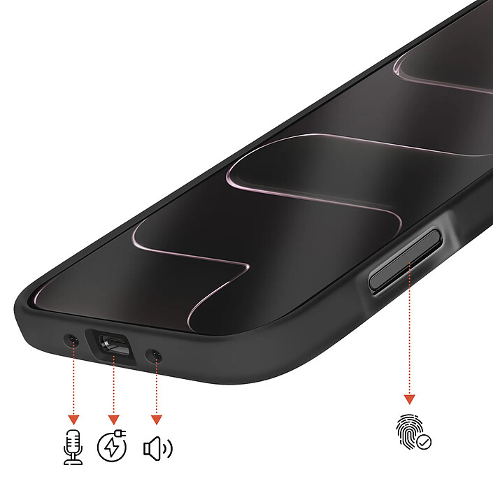 Acheter Avizar Coque MagSafe pour iPhone iPhone Air Protection Bi-matière Dos Rigide