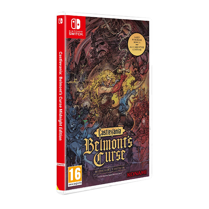 Castlevania Belmont’s Curse Midnight Edition SWITCH