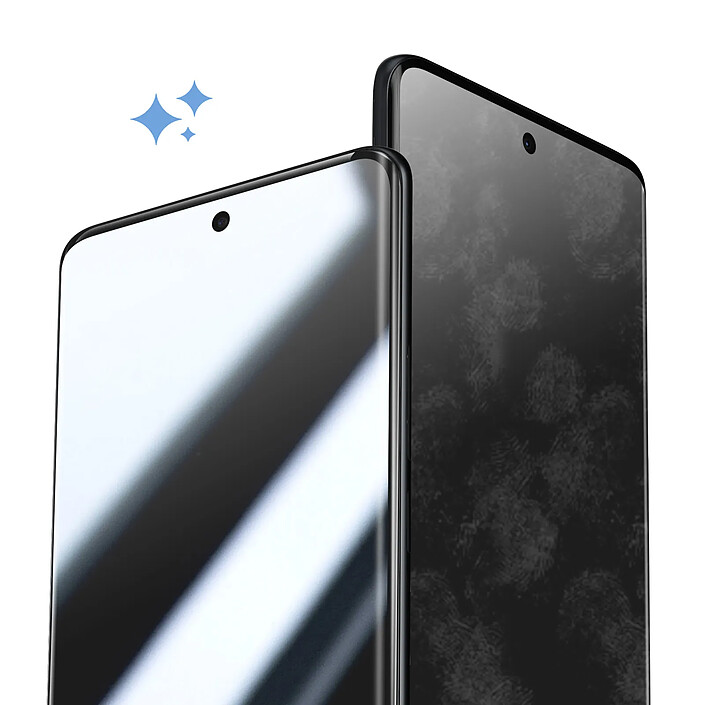 Avis Avizar Verre Trempé Full Glue 5D pour Redmi Note 15 4G / 5G Bords Arrondis Noir transparent