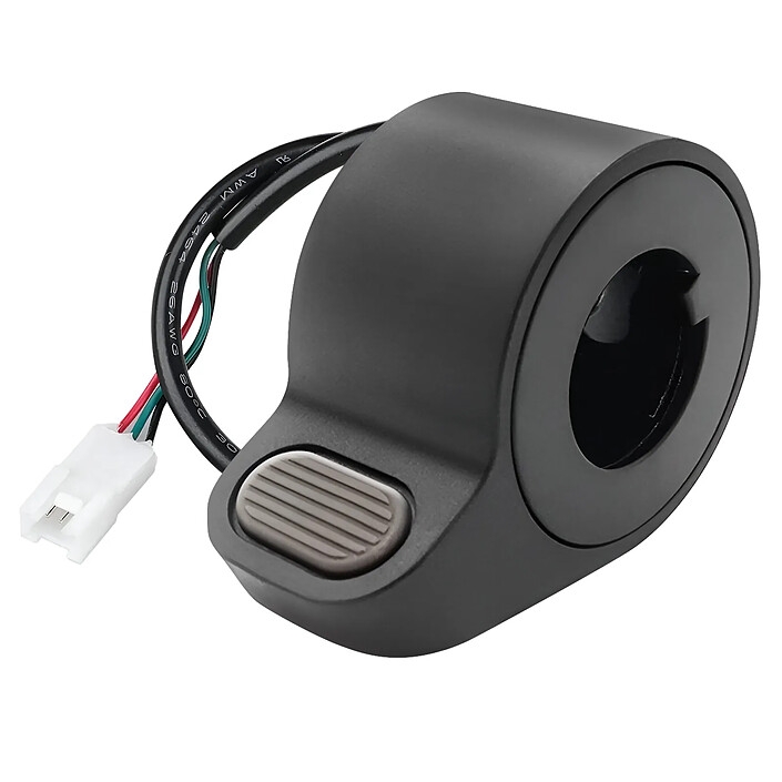 Xiaomi Gâchette Accélérateur pour Trottinette Xiaomi Electric Scooter 4 Pro Max Noir