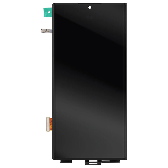Samsung Écran Complet pour Galaxy S22 Ultra Dalle Dynamic Amoled avec Vitre Tactile Noir