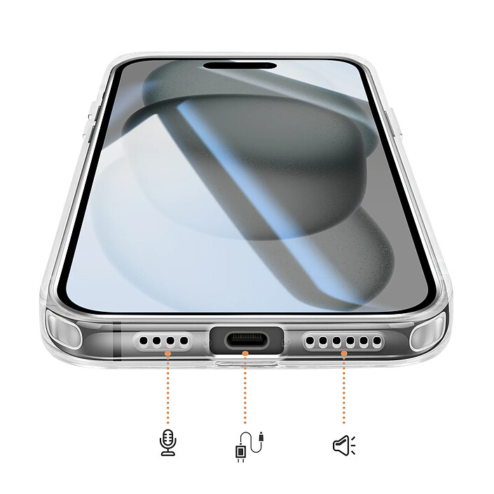 Acheter Avizar Coque MagSafe pour iPhone 15 Plus / 14 Plus Protection Bi-matière Renforcé