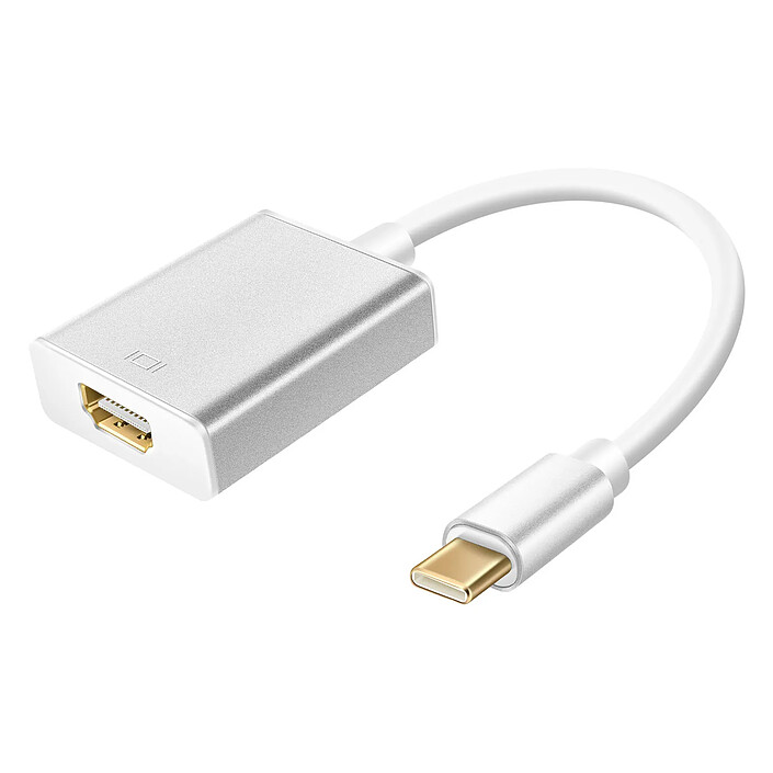 Avizar Câble Adaptateur HDMI / USB-C pour Smartphone PC Portable Vidéo Ultra HD 4K