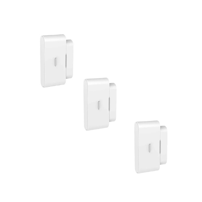 Daewoo- Pack de 3 Contacteurs de porte/Détecteurs de vibration 2 en 1 - Compatible avec les centrale AM301/AM302 et Vigilia