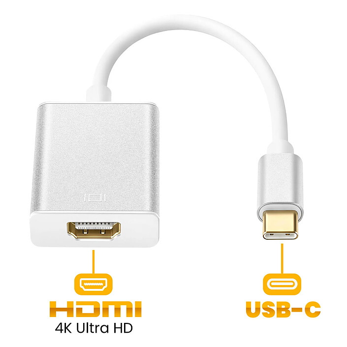 Avis Avizar Câble Adaptateur HDMI / USB-C pour Smartphone PC Portable Vidéo Ultra HD 4K