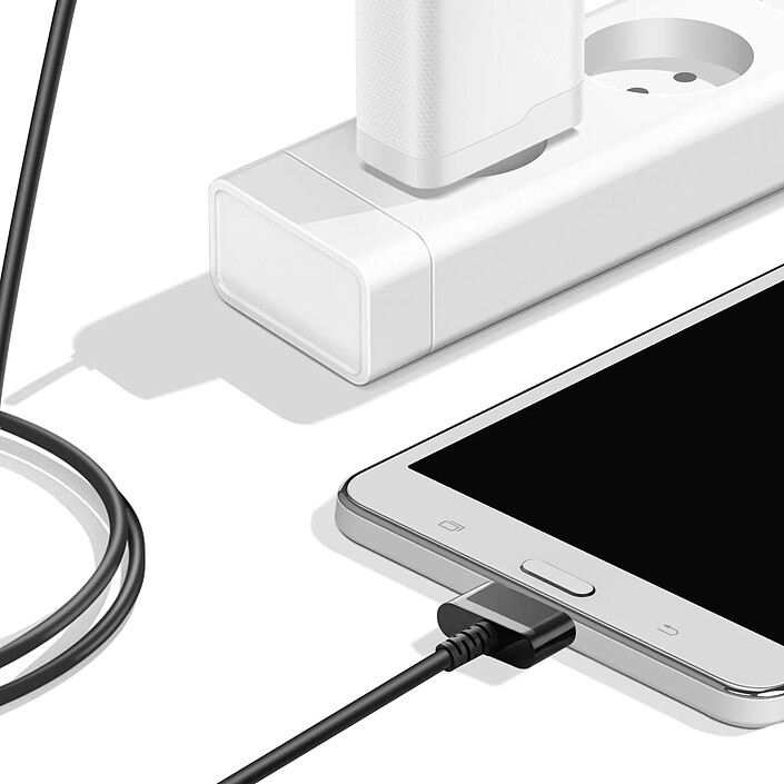 Avis Avizar Câble 30 Broches Samsung vers USB-A pour Galaxy Tab 1 / 2 / 3 / Note 10.1 Noir