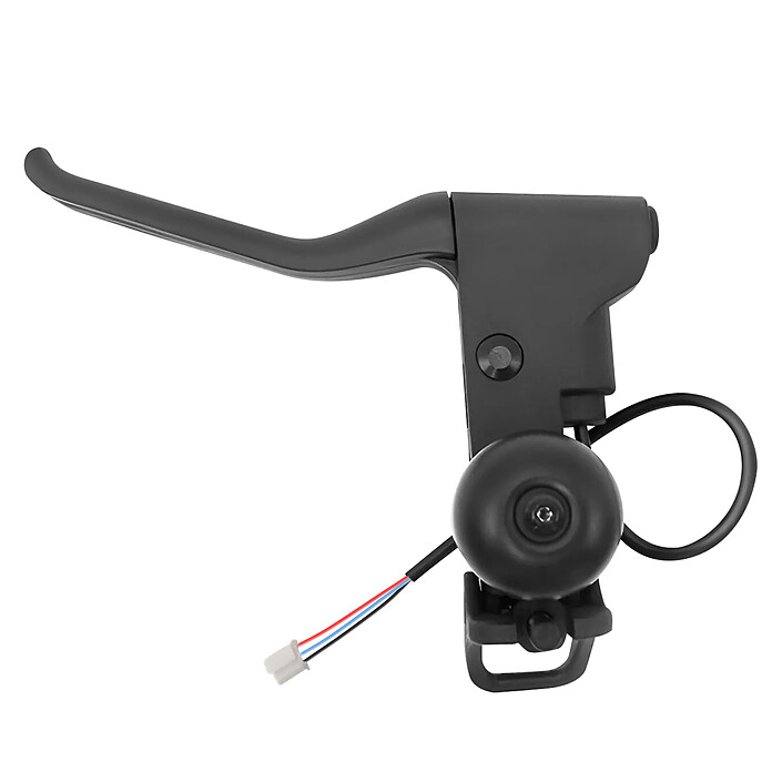 Xiaomi Poignée de Frein Gauche pour Xiaomi Scooter 4 Pro Max Original avec Sonnette Noir