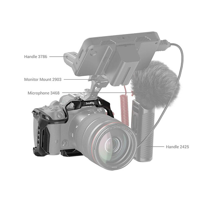 Acheter SMALLRIG 4003B BlackMamba cage pour CANON EOS R7