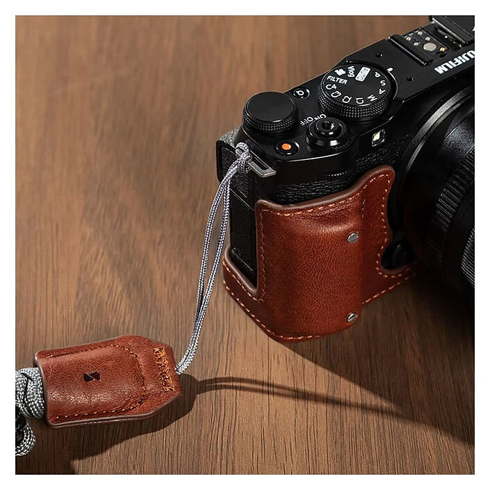 Avis SMALLRIG 4880 Camera Leather Half Case Kit for FUJIFILM X-M5 (Brown)