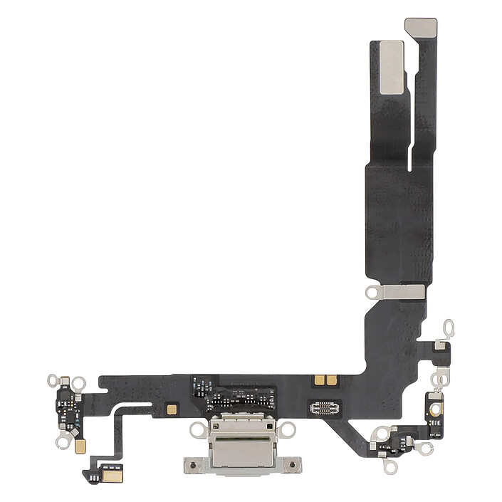 Clappio Connecteur de Charge USB-C pour iPhone 17 avec Microphone Intégré