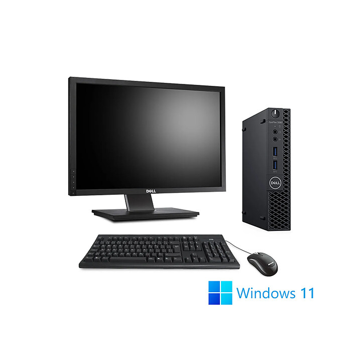Pack Dell OptiPlex 3060 Micro (Dell28739) · Reconditionné