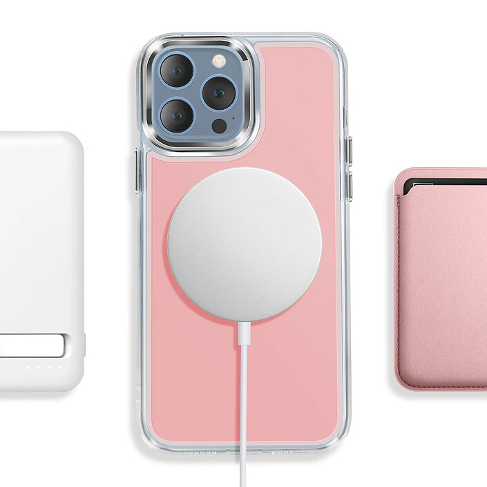 Avizar Coque MagSafe pour iPhone 13 Pro Max Conception Hybride Renforcé pas cher