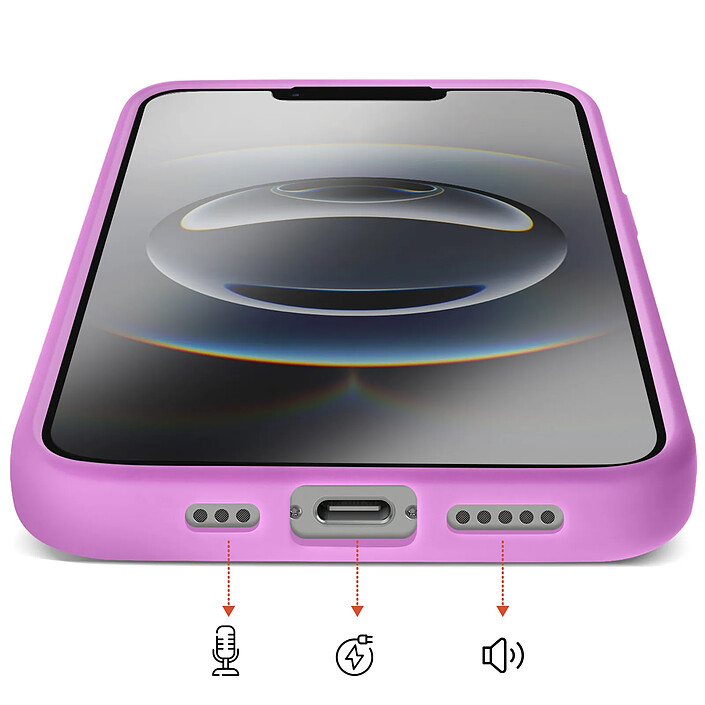 Acheter Avizar Coque pour iPhone 16e Conception Bi-Matière Compatible MagSafe