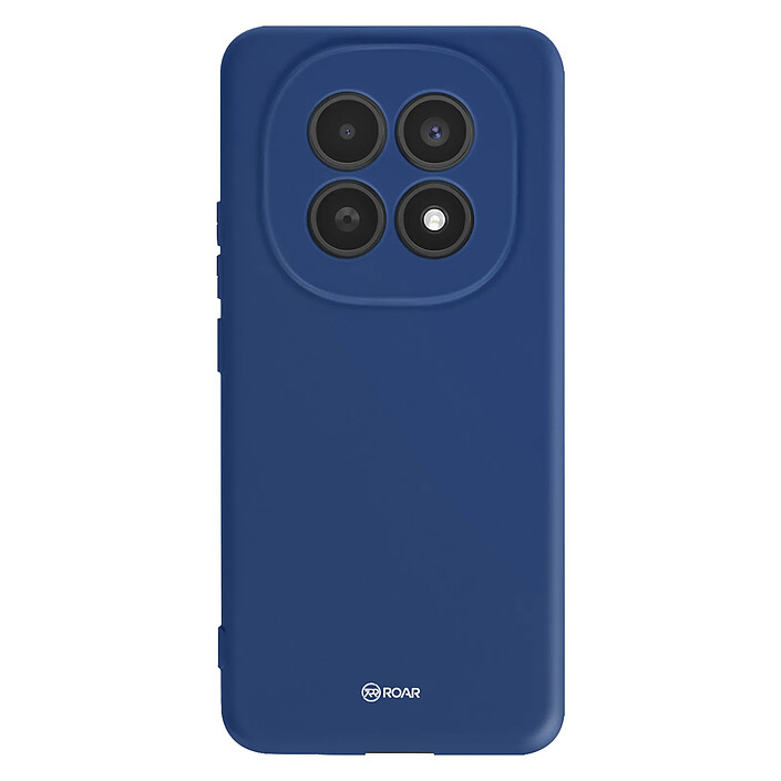 Roar Coque pour Redmi Note 15 Série Colorful Jelly en Silicone Finition Mate Bleu nuit