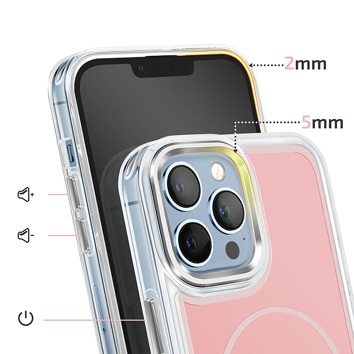 Avis Avizar Coque MagSafe pour iPhone 13 Pro Max Conception Hybride Renforcé
