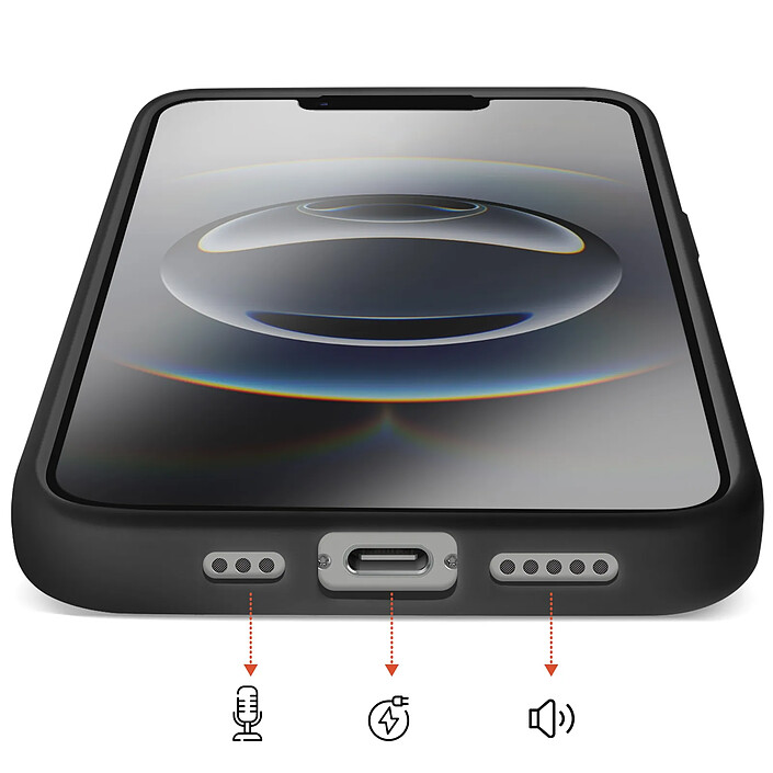 Acheter Avizar Coque pour iPhone 16e Conception Bi-Matière Compatible MagSafe