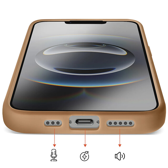 Acheter Avizar Coque pour iPhone 16e Conception Bi-Matière Compatible MagSafe