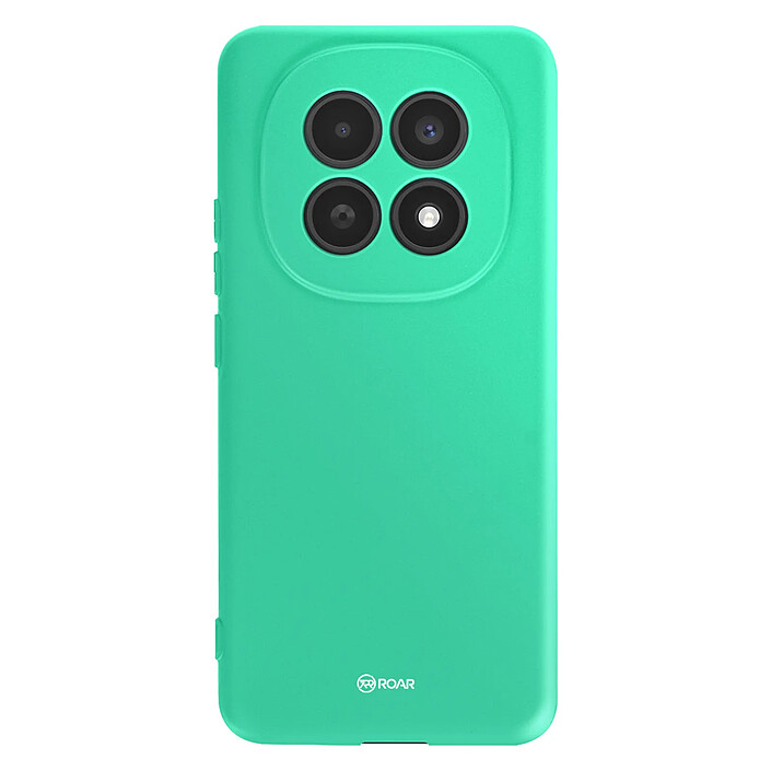 Roar Coque pour Redmi Note 15 Série Colorful Jelly en Silicone Finition Mate Vert Menthe
