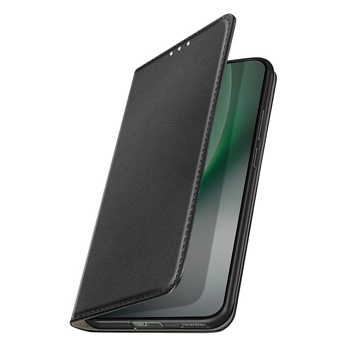 Avizar Étui Folio pour Honor Magic 8 Lite avec Porte-cartes et Fonction Support Vidéo Noir