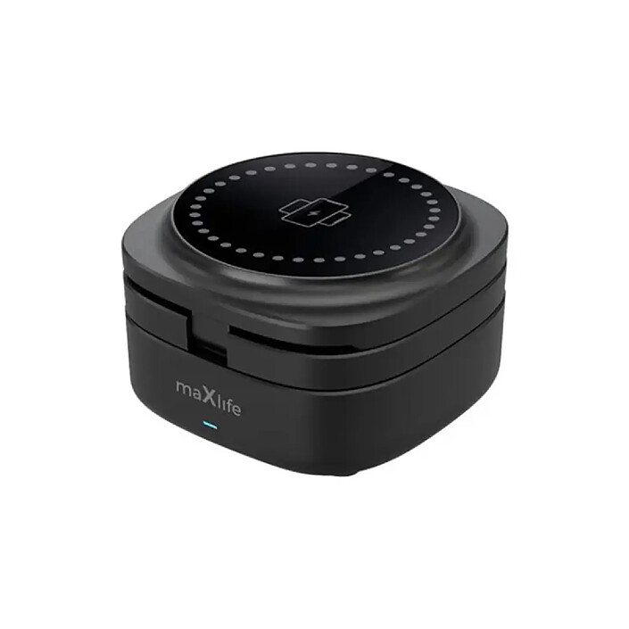Acheter Maxlife Chargeur sans fil 3-en-1 MagSafe Qi 15W pour Smartphone / AirPods / Apple Watch Noir