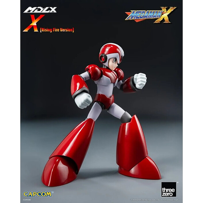 Avis Mega Man - Figurine MDLX Rockman X / Mega Man X (Rising Fire Version) 12 cm