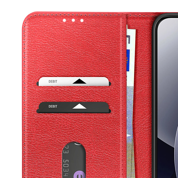 Avizar Étui Portefeuille Xiaomi Redmi Note 15 Pro Plus 5G Chesterfield Fonction Stand pas cher