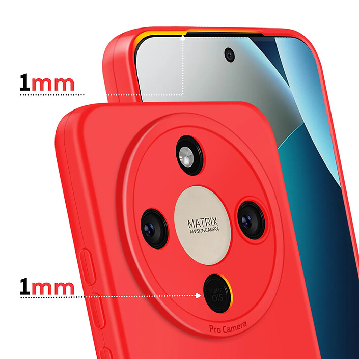 Avis Avizar Coque pour Honor Magic 8 Lite en Silicone Souple avec Contour Protection Caméra