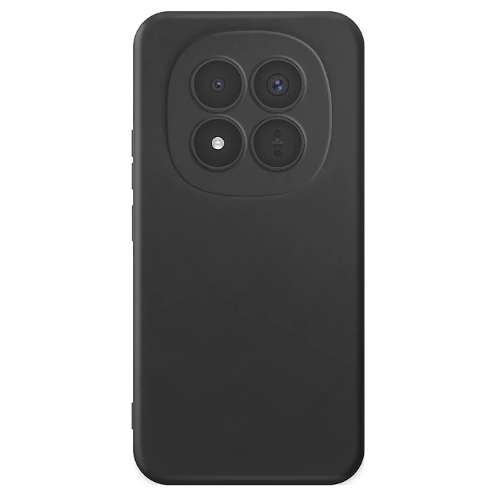 Avizar Coque Soft-Touch pour Redmi Note 15 Pro Plus 5G en Silicone Anti-dérapant Noir
