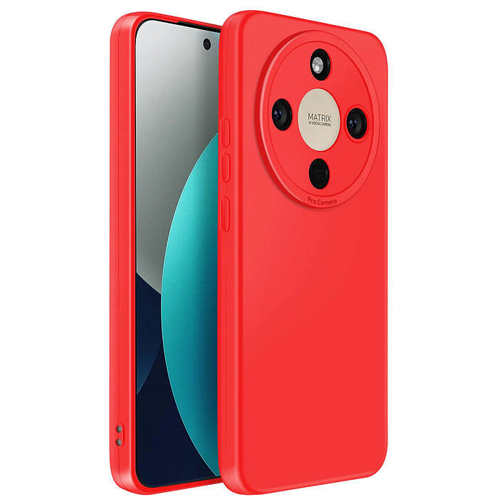 Avizar Coque pour Honor Magic 8 Lite en Silicone Souple avec Contour Protection Caméra