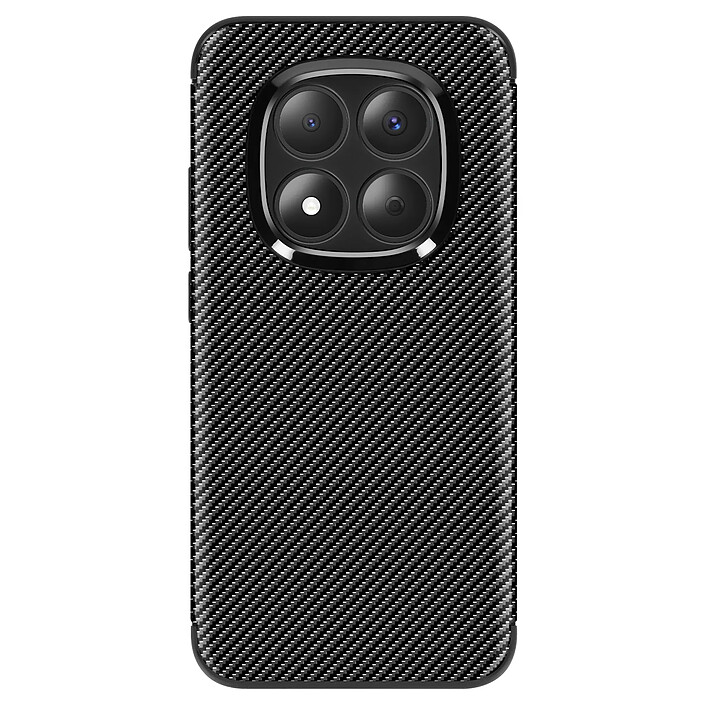 Avizar Coque pour Redmi Note 15 Pro 5G en Silicone Effet Carbone Antidérapante