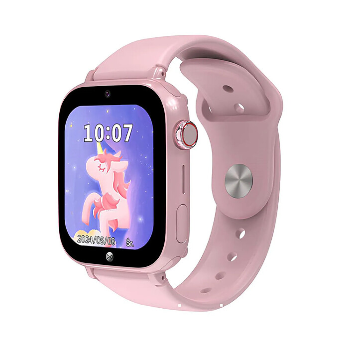 Forever Montre Connectée pour Enfant Modèle Look Me 3 KW 520 Étanche IP65 Rose